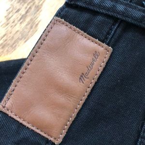 Madewell Black Wide Leg | High-Rise | Crop Denim